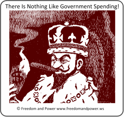 Government Burning Money